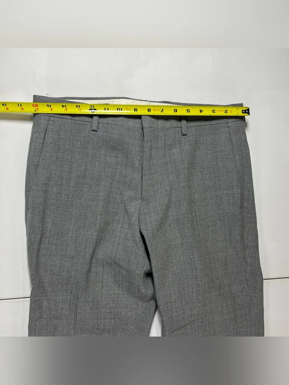 J.Crew Ludlow Tollegno 1900 Dress Pants Mens 30x27 Gray Wool Formal Business